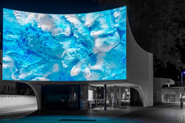 Refik Anadol Bosphorus in Brixen, Water Light Festival 2022 Refik Anadol Bosphorus in Brixen, Water Light Festival 2022