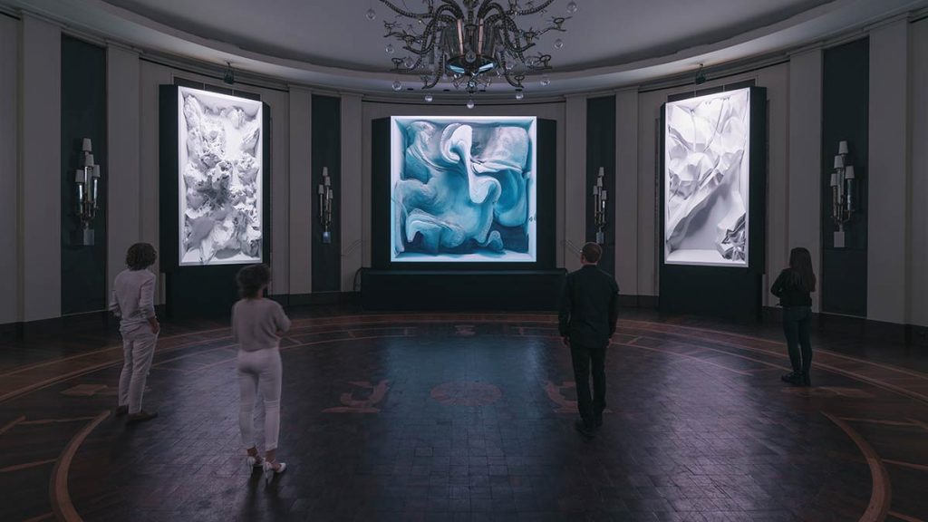 Refik Anadol - Nature Dreams in Baaden Baaden 3 - art Next Level